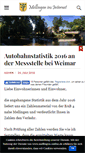Mobile Screenshot of mellingen-online.de